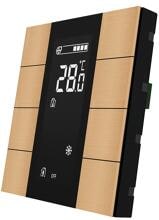 Interra iSwitch+ Raumsteuergerät, KNX, Wandmontage, Aluminium, roségold 