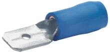 Klauke 830 Flachstecker, 1,5-2,5qmm, blau