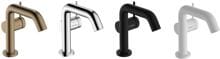 hansgrohe Tecturis S Einhebel-Waschtischarmatur 110 Fine CoolStart wassersparend+ ohne Ablaufgarnitur, Messing, 4 l/min