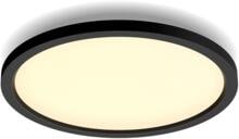 Philips Hue White Ambiance Aurelle Runde LED Panelleuchte, 2450lm, 4000K, Dimmschalter, schwarz (929003597901)