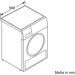 Siemens WT47W5W0 8 kg A+++ Wärmepumpentrockner, selbstreinigend, autoDry, LED-Display