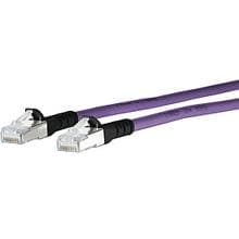 METZ CONNECT Patchkabel Cat.6A, 10G, AWG26, 3m, lila