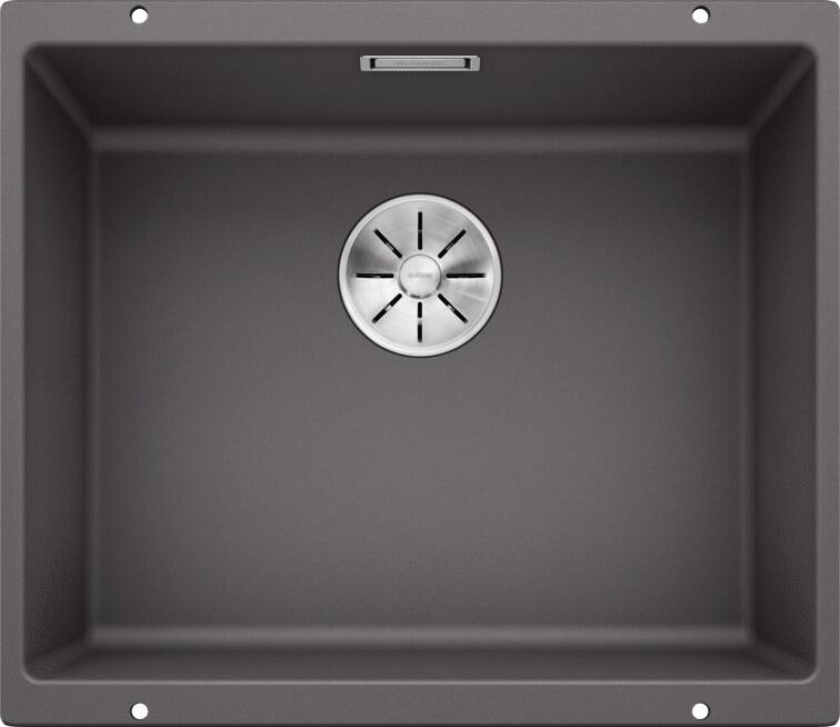 Blanco Subline 500-U Granitspüle, felsgrau (523433)