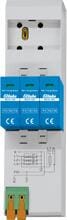 Eltako MUA-100 Modularer Überspannungsableiter, Typ 1+2+3, Sammelschienenmontage, grau (28380000)
