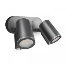 Steinel Spot DUO S Sensor-LED-Strahler, mit Bewegungsmelder, IP44, anthrazit (058647)