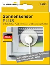 Schellenberg Sonnensensor PLUS für Zeitschaltuhr PLUS, Kabellänge 1,5m, weiß (25573)