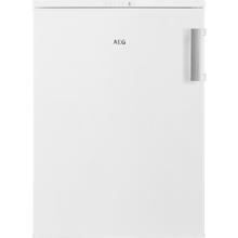 AEG RTS813ECAW Tischkühlschrank mit Gefrierfach, 60cm breit, 130L, vollautomatisches Abtauen im Kühlraum, Dynamische Umluftkühlung, weiß