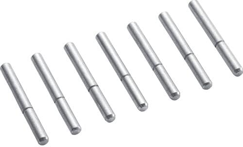 Hager KJ03Z Steckerstifte für Zählersteckklemme 63A, 7x45 mm, Drehstrom