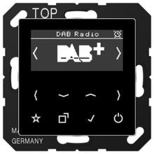 Jung DABASW Smart Radio DAB+, schwarz