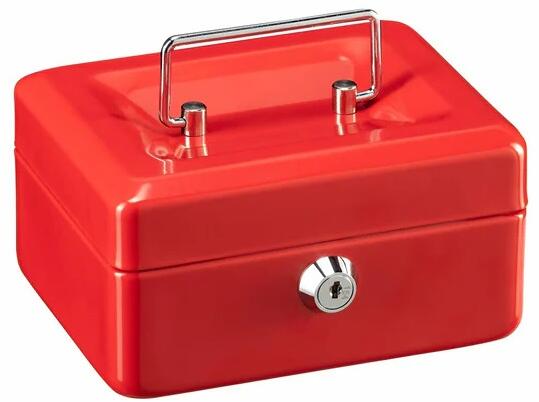 Burg Wächter Money 5015 red Geldkassette, Breite 152mm, rot (40040)