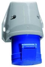 Bals CEE Wandsteckdose, 3x32A, 230V, IP44, Quick-Connect, blau (11919)