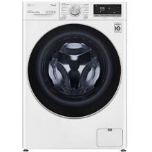 LG F4WV609S1A 9kg Frontlader Waschmaschine, 60 cm breit, 1400U/Min, WLAN, ThinQ, AI DD, Steam, Wäsche nachlegen, weiß