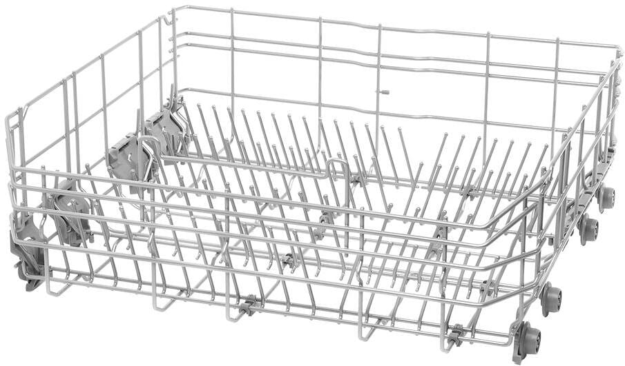 Bosch Siemens 20007406 Geschirrkorb unten Unterkorb silber, 6 Klappstacheln dunkelgrau