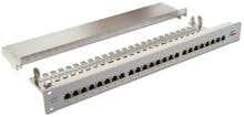CobiNet 114939 RJ45-Verteilerfeld CobiDat LS IPS 500, Klasse EA, PL 19z, 24x1HE, RAL7035 (114939)