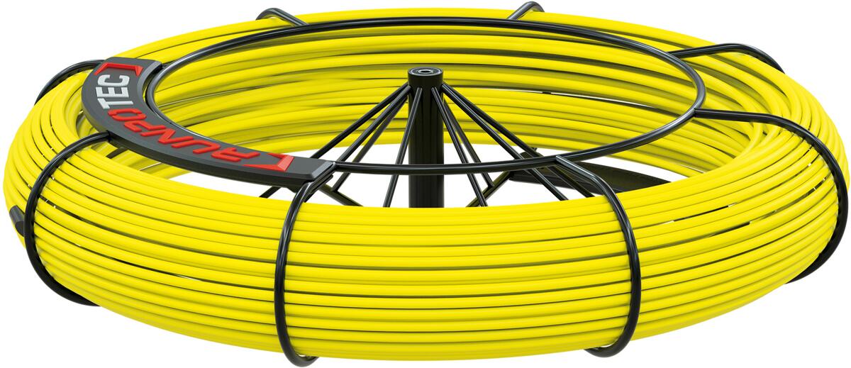 Runpotec Ersatz-Glasfaserstab mit Endhülsen, 150 m, Ø 11 mm,Gewinde, RTG Ø 12 mm (20418)