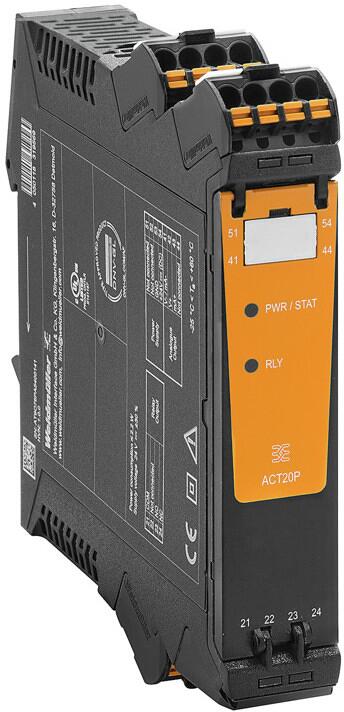 Weidmüller ACT20P-BRIDGE-P Messbrückenwandler, Eingang: Widerstandsmessbrücke, Ausgang: 0(4)-20 mA, 0-10 V (2456820000)