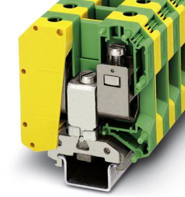 Phoenix Contact USLKG 50 PE-Schutzleiterklemme grün/gelb (0443049), 20 mm
