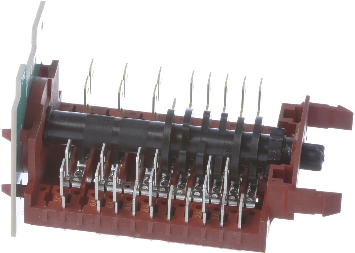 Bosch Siemens 10004395 Wahlschalter, Vorwahlschalter; Raststellungen:8
