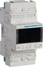Hager HR535 Fehlerstromschutz-Relais 30mA-3A mit Zeitverzögerung LCD Anzeige 4 Kanal Typ A