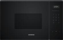 Siemens BF525LMB1 iQ500, Einbau-Mikrowelle, 800 W, 20L, 382x594x317mm, cookControl7, touchControl, schwarz/Edelstahl