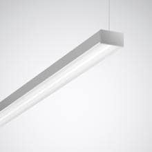 Trilux LED-Hängeleuchte für Einzel- oder Lichtbandanwendungen SFlow H2-L MRWD LED6400-840 ED, silbergrau (6899151)