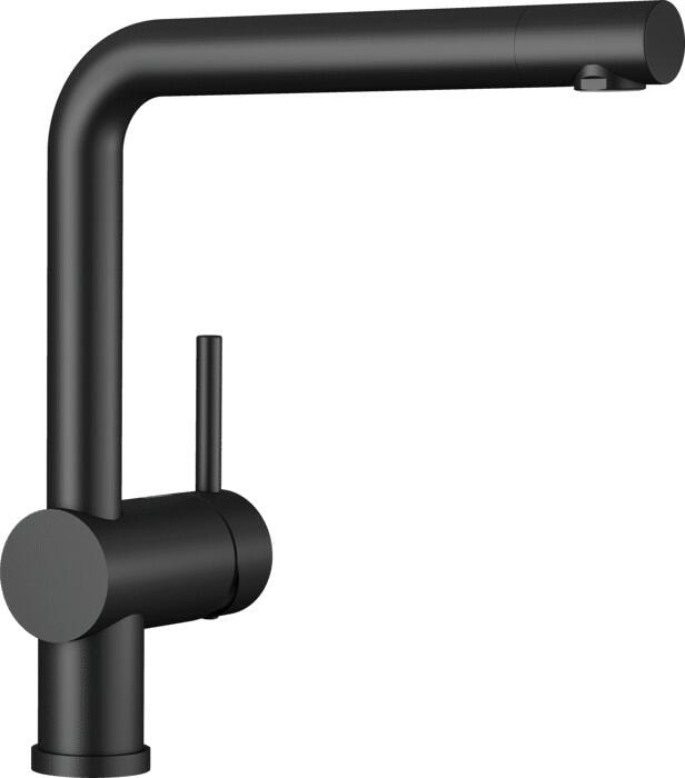 Blanco Linus Einhebelmischer, Hochdruck, schwarz matt (525806)