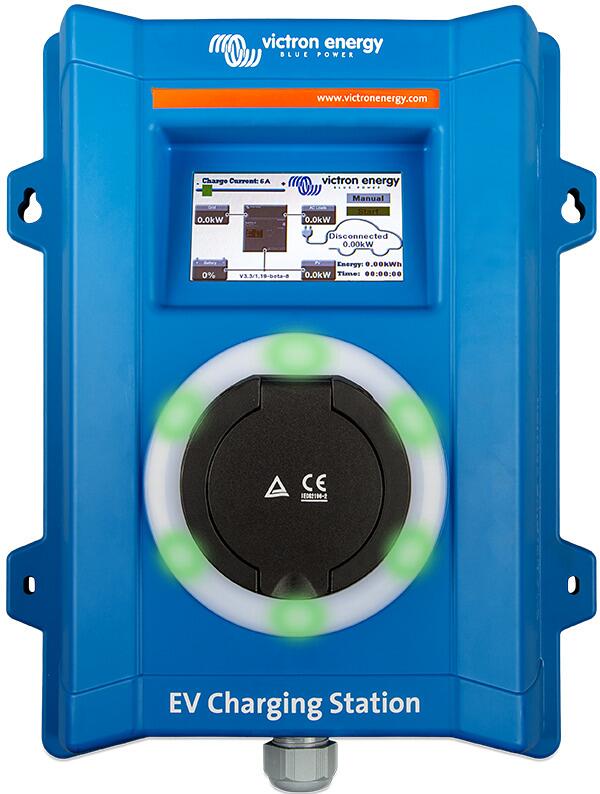 Victron Wallbox EV Ladestation 22 kW 3-phasig, 32A, blau(EVC300400300)