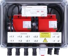 Dehn DCU 2 YPV 1+2 1200 2M 1S MC4 GAK Typ 1+2 im Gehäuse IP65 für PV-Anl. 2MPPT mit je 1 String bis 1200V DC (900986)