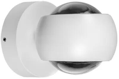 Leuchtek WOW-10W-XW Wandleuchte Serie ORNA, LED, 2x620lm, 2700K/3000K/4000K, weiß (131697)