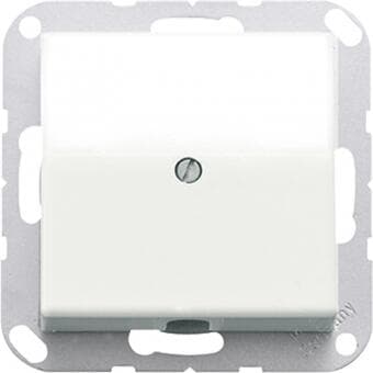 Leitungsauslass mit Zugentlastung, alpinweiß, JUNG AS590AWW