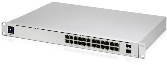 Ubiquiti UniFi Switch Pro Netzwerkswitch 24 Port, 2 SFP+, silber (USW-Pro-24)