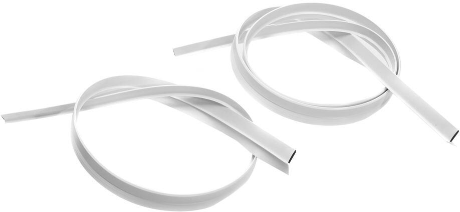 Bosch Siemens 23001273 Leiste, Magnetkeder Set für 16mm Möbel Seitenwände, Keder 1x1410 mm und 1x911mm mag.