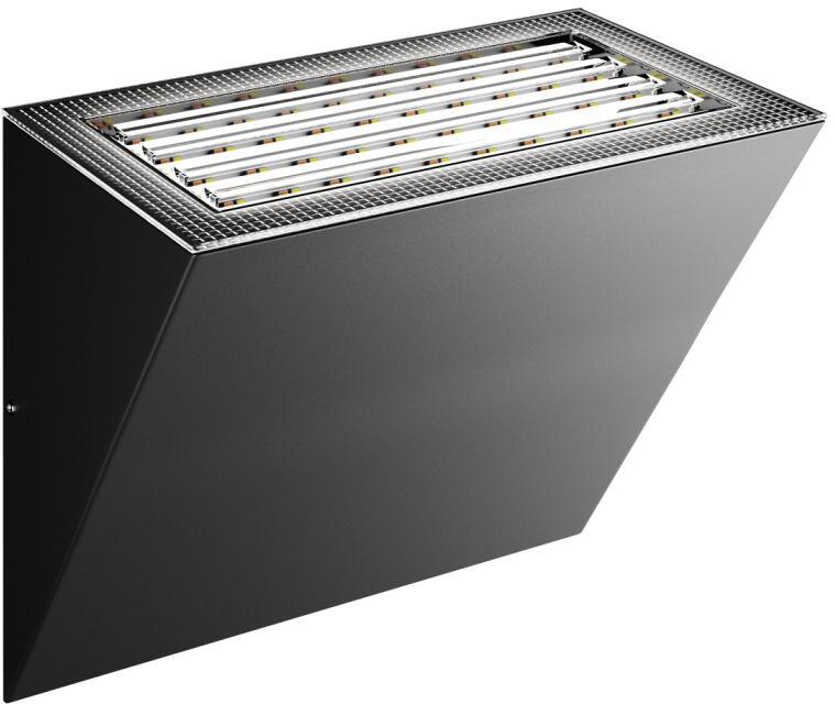 Beneito Faure MINI COMET Wandleuchte, Switch, 1250Lm/2400Lm 10W/20W 55° SWITCH 2.700K/3.200K/4.000K IK10 IP65 Triac Dimmbar, schwarz