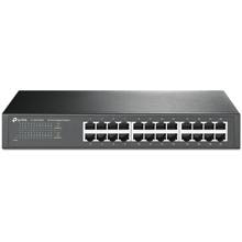 TP-Link TL-SG1024D 24-Port-Gigabit-Desktop/Rackmount-Switch, 24x10/100/1000Mbit/s-Ports, schwarz
