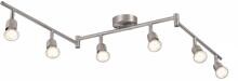 Nordlux Avenue 6-Rail Spotlight, GU10, 6x35W, gebürsteter stahl (2113210132)
