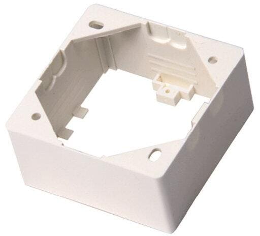 EasyLan Aufputzgehäuse für Datendose 80x80mm, reinweiß (CKVDAP90)