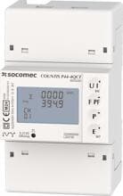 Socomec COUNTIS P44-4QCT 4RJ12 MOD MID Energiezähler, Modbus RS485, dreiphasig, Hutschienenmontage, grau (48505444)
