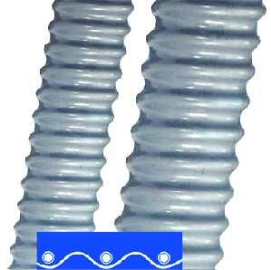 Flexa 2031101007 Kunststoffschutzschlauch AIRflex-KUW-PVC-AS, 7 mm, 10 m