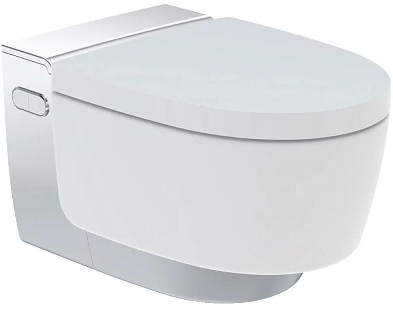 Geberit AquaClean Mera Classic Dusch-WC-Komplettanlage Wand-WC hochglanz-verchromt (146200211)