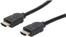 Manhattan Ultra High Speed HDMI-Kabel4K@60Hz, 3m, schwarz (354332)