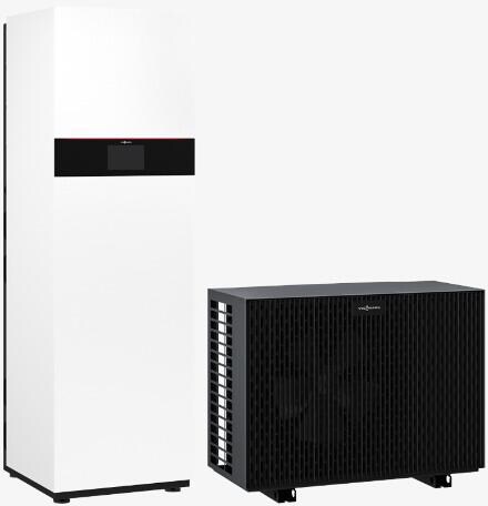 Viessmann Vitocal 250-A Compact A08 230V V109 Luft/Wasser-Wärmepumpe in Monoblock-Bauweise, mit LAN-Modul, mit 190 L Speicher, mit Begleitheizung, 5,6