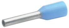 Klauke 1708 Isolierte Aderendhülse, 0,75qmm, 8mm lang, blau
