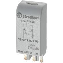 Finder 99.02.9.220.99 EMV-Modul, LED, Freilaufdiode, Verpolschutzdiode, grau (9902922099), 10 Stck.