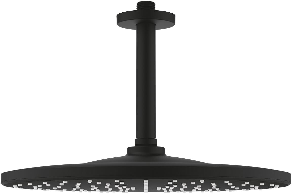 GROHE Rainshower Mono 310 Kopfbrause-Set, Deckenauslass 142mm, phantom black (22122KF0)
