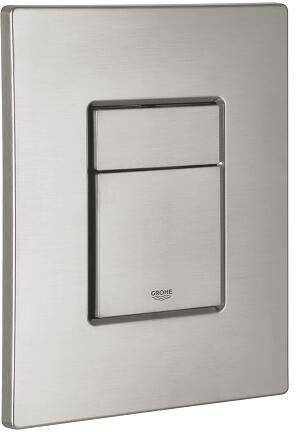 GROHE Skate Cosmopolitan Abdeckplatte, 2-Mengen-Betätigung, EcoJoy, supersteel (38732DC0)