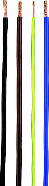 General Cavi PVC-Aderleitung H07V-K 1,5, weiß, Ring, 100 m