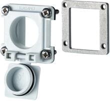 METZ CONNECT E-DAT Industry IP67 V6 Anschlussdose für MC Modul mit Montageset (1309413203-E)