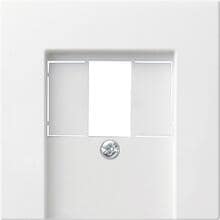 Gira Abd. USB-Spannungsvers. PD System 55 Reinweiß (37603)