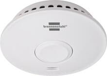 Brennenstuhl Vernetzbarer Rauchmelder RM L 3101 mit Batterie, weiß (1290210)