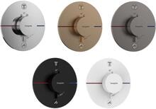 hansgrohe ShowerSelect Comfort S Thermostat Unterputz für 2 Funktionen, Metall, 22,1 l/min
